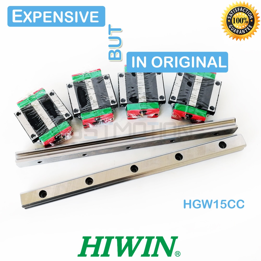 HIWIN  ̵ 15mm HGR15 300mm 400 500 640 700 800 1..